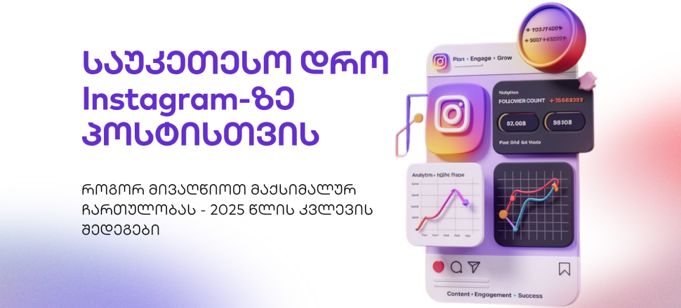 sauketeso-dro-Instagram საუკეთესო დრო Instagram - SEO ოპტიმიზაცია