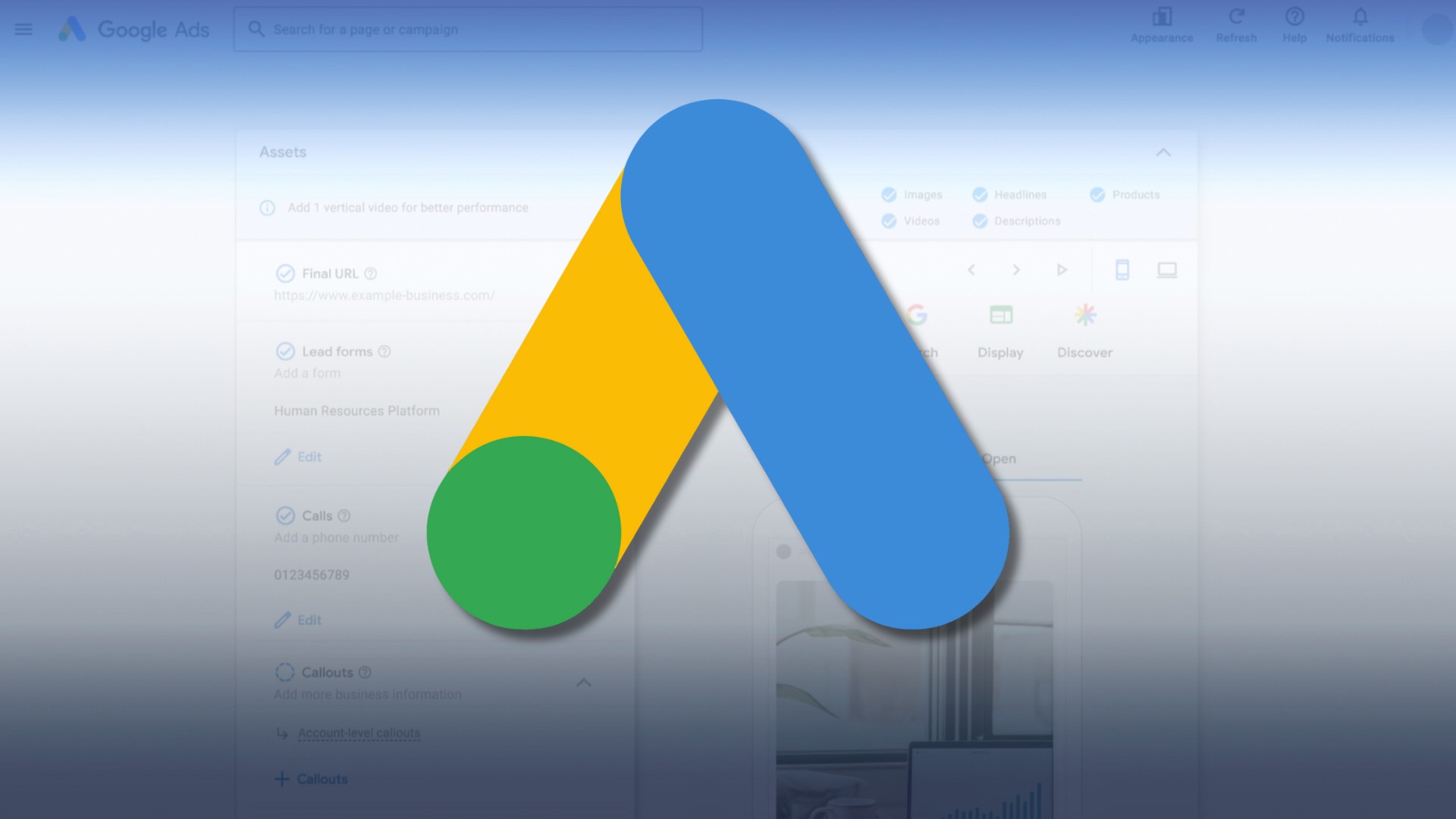 Google Ads - ტოკენების აუქციონი - SEO სააგენტო პორტალი