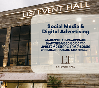 Lisi-Event-Hall Lisi Event Hall - მარკეტინგული სააგენტო პორტალის პროექტი