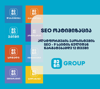sheni-group SEO ოპტიმიზაცია - Sheni Group