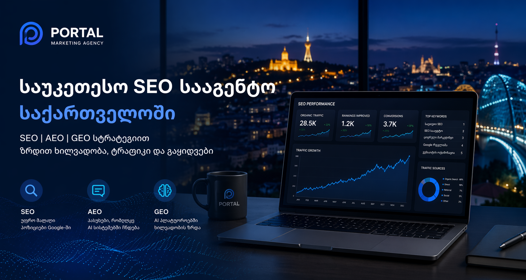 საუკეთესო SEO სააგენტო საქართველოში