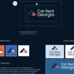 CarRentGeorgia.com — ვებსაიტის შექმნა, ბრენდინგი და Google Ads 3 carrentgeorgia portalis branding 1